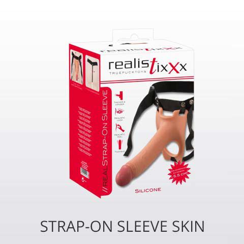 Ανδρικό strap on μπεζ