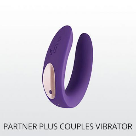 Couples vibrator σε μοβ χρώμα