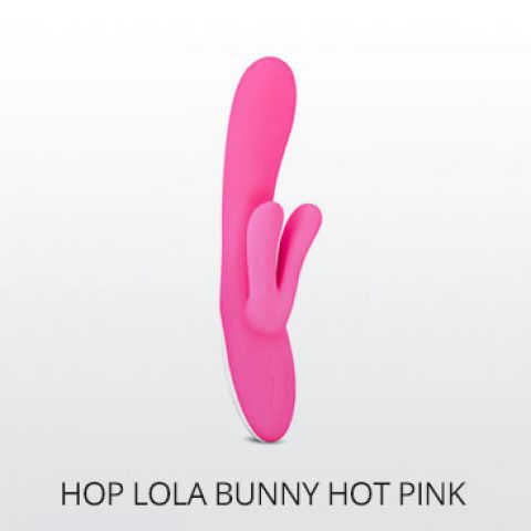 Rabbit dildo σε ροζ χρώμα