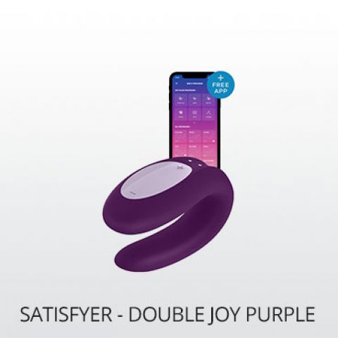 Satisfyer Double Joy purple