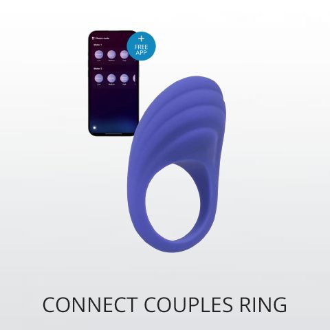Couples vibrator σε μοβ χρώμα