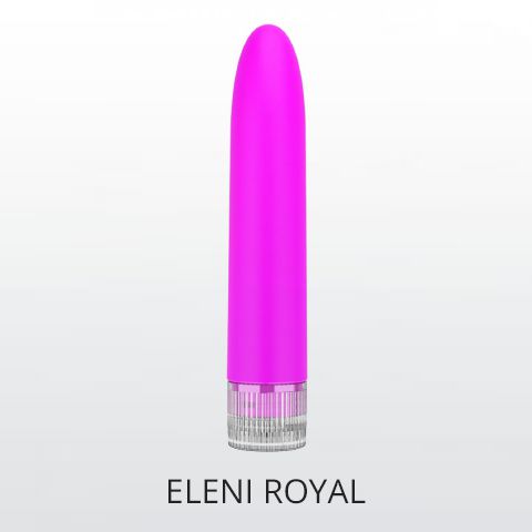 Κλασικός δονητής σε φουξ χρώμα