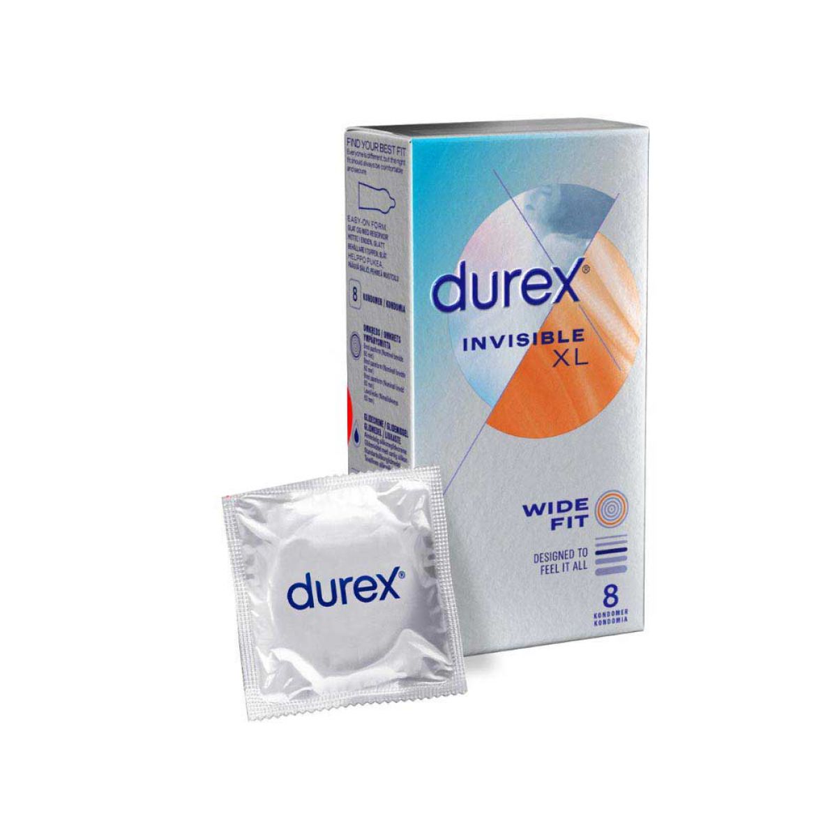 DUREX+%2D+INVISIBLE+XL+8PCS