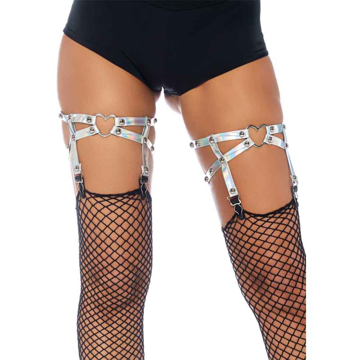 LEG+AVENUE+%2D+STUDDED+THIGH+HIGH+SUSPENDER+WITH+HEART+OS
