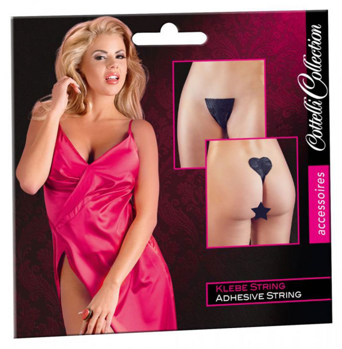 COTELLI+COLLECTION+%2D+ADHESIVE+STRING+BLACK