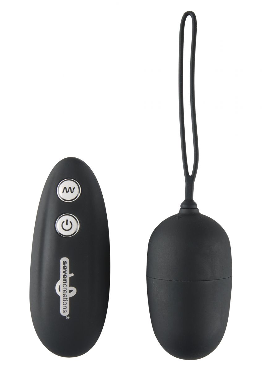 7+CREATIONS+%2D+REMOTE+CONTROL+VIBRATING+EGG+BLACK