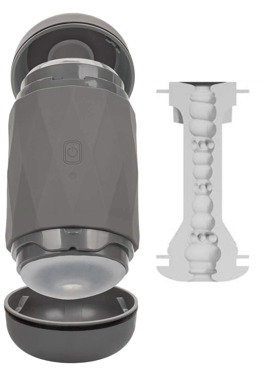 CALIFORNIA+EXOTICS+%2D+VIBRO+SQUEEZE+STROKER