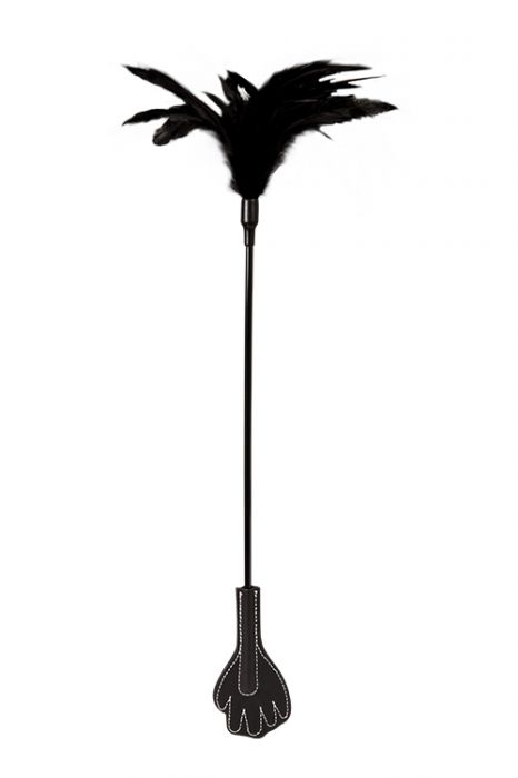 Guilty+Pleasure+%2D+Feather+Crop+Black