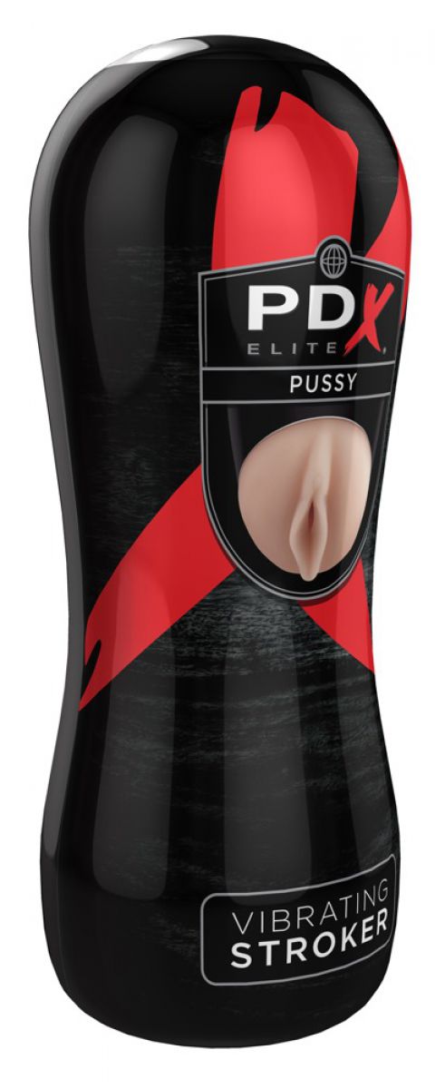 Pipedream+%2D+PDX+Elite+Pussy+vibrating+stroker+17%2E5cm