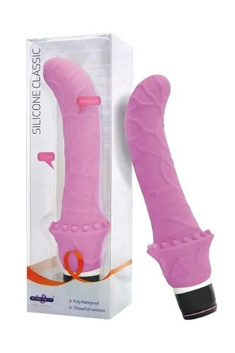 SEVEN+CREATIONS+%2D+SILICONE+CLASSIC+G%2DSPOT+VIBRATOR+23CM+PINK
