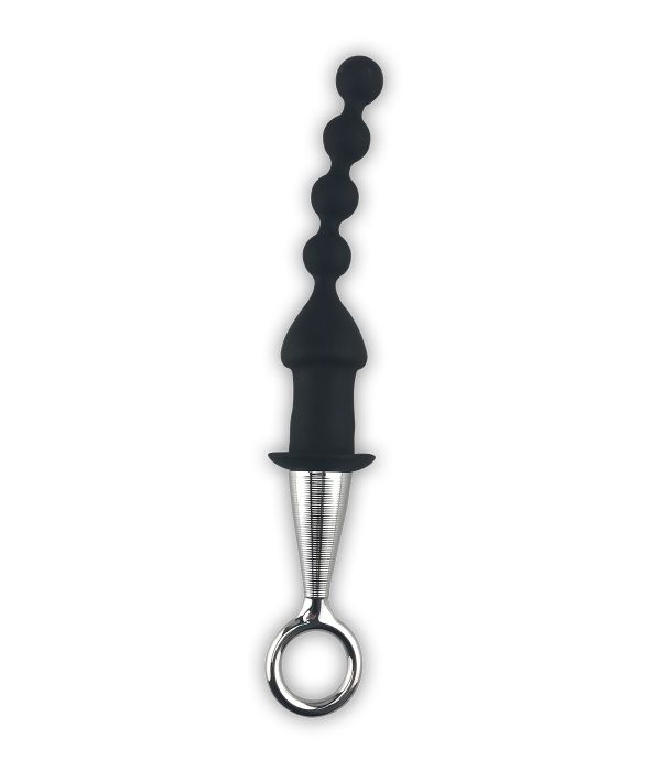 SILICONE+BUTT+PLUG+WITH+RIGID+HANDLE