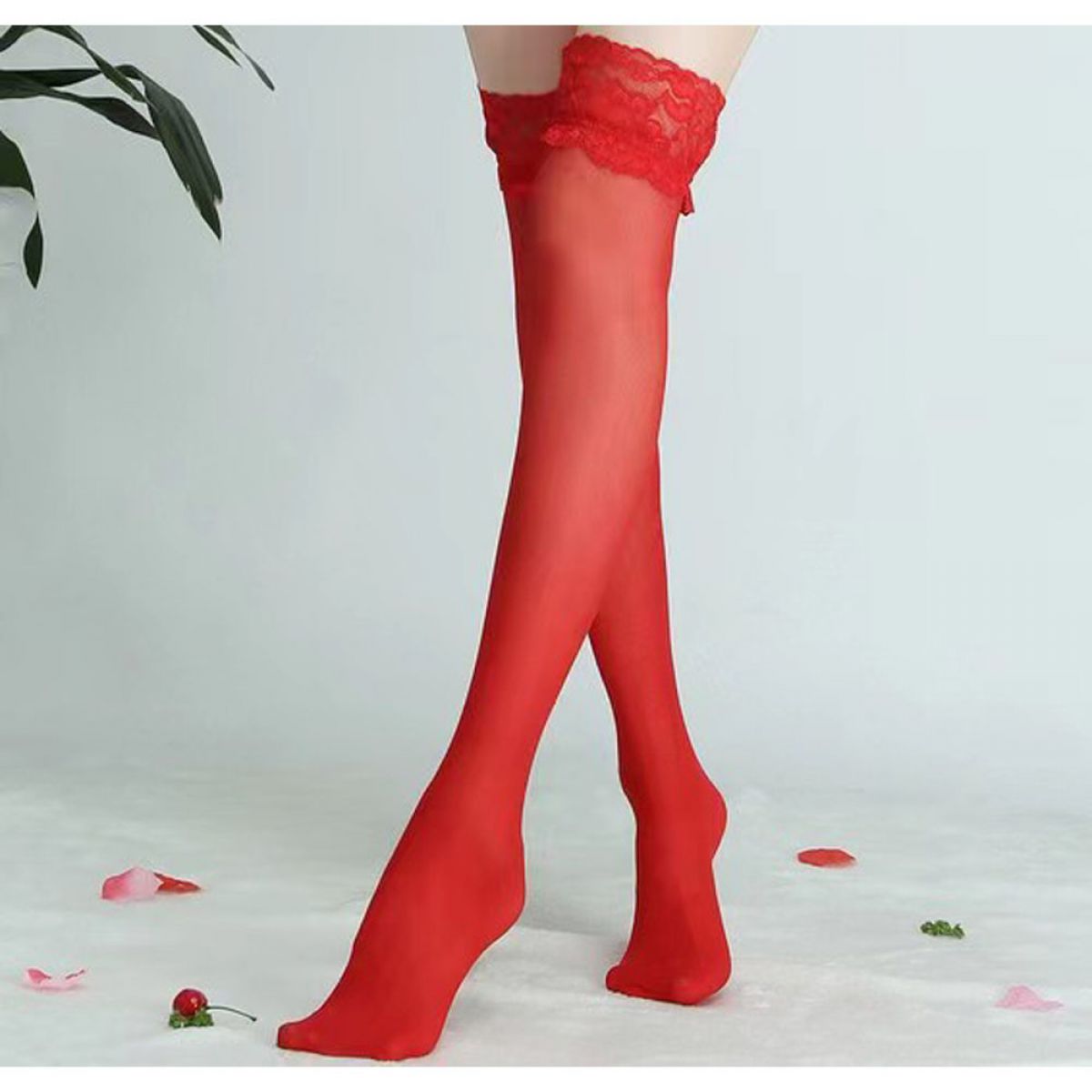 SENSUAL+LOOK+%2D+STOCKINGS+RED