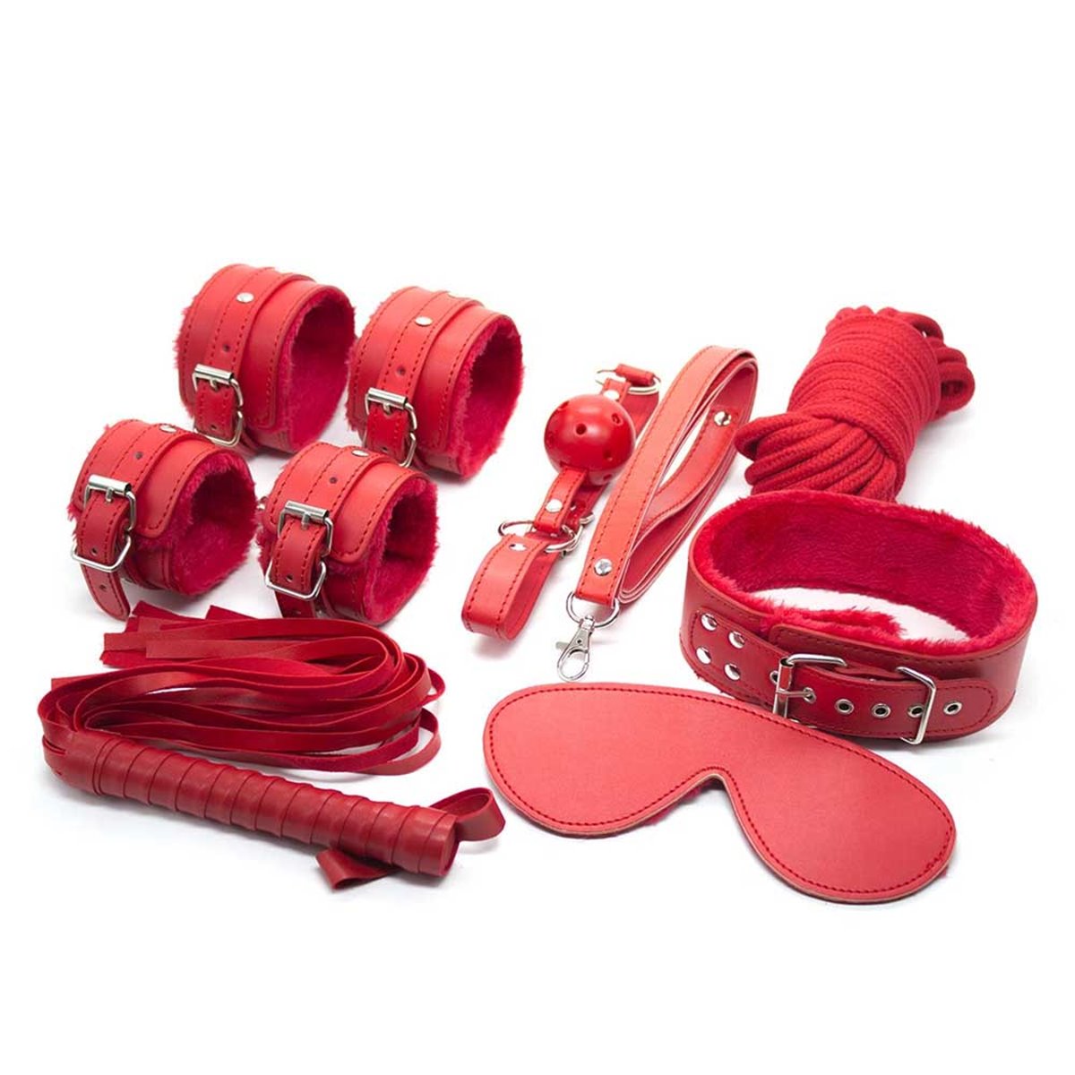 GUILTY+TOYS+%2D+TRAIN+ME%21+BDSM+KIT+7+PCS+RED