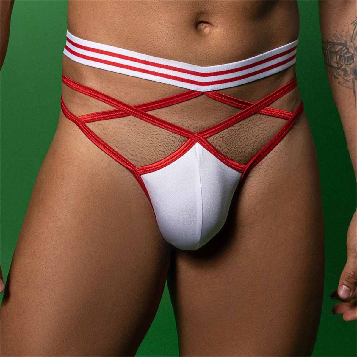 KEVIN+MEN%27S+BIKINI+WHITE