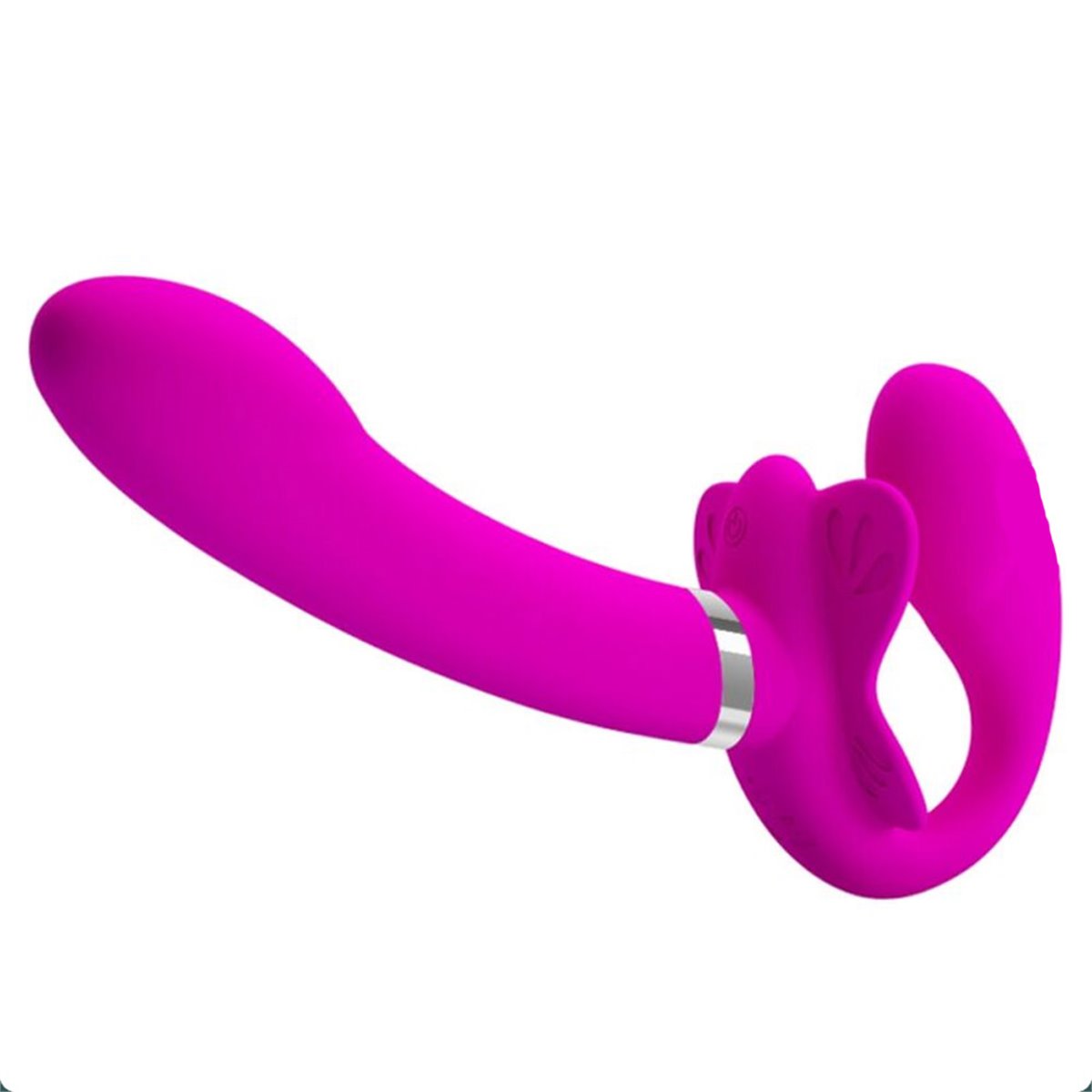 PRETTY+LOVE+%2D+VALERIE+DOUBLE+STRAP%2DON+VIBRATOR+12+VIBRATIONS+PURPLE