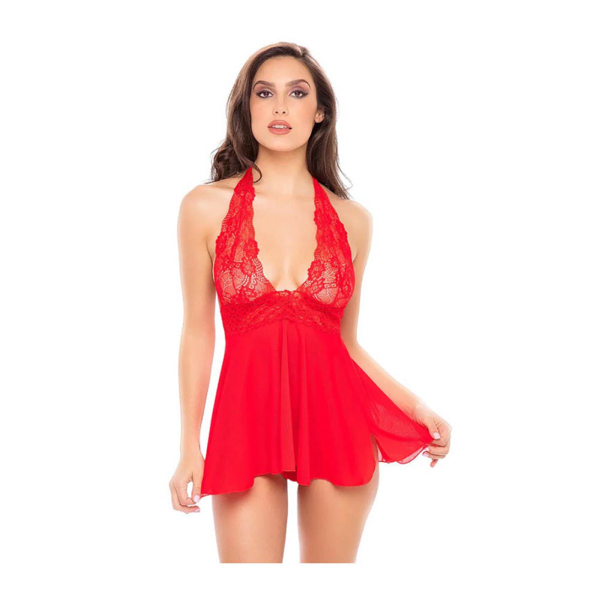 RENE+ROFE+%2D+2PC+LACE+%26+MESH+HALTER+BABYDOLL+%26+G%2DSTRING+SET+RED