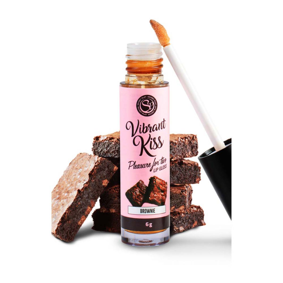 SECRET+PLAY+%2D+LIP+GLOSS+VIBRANT+KISS+BROWNIE+6ML