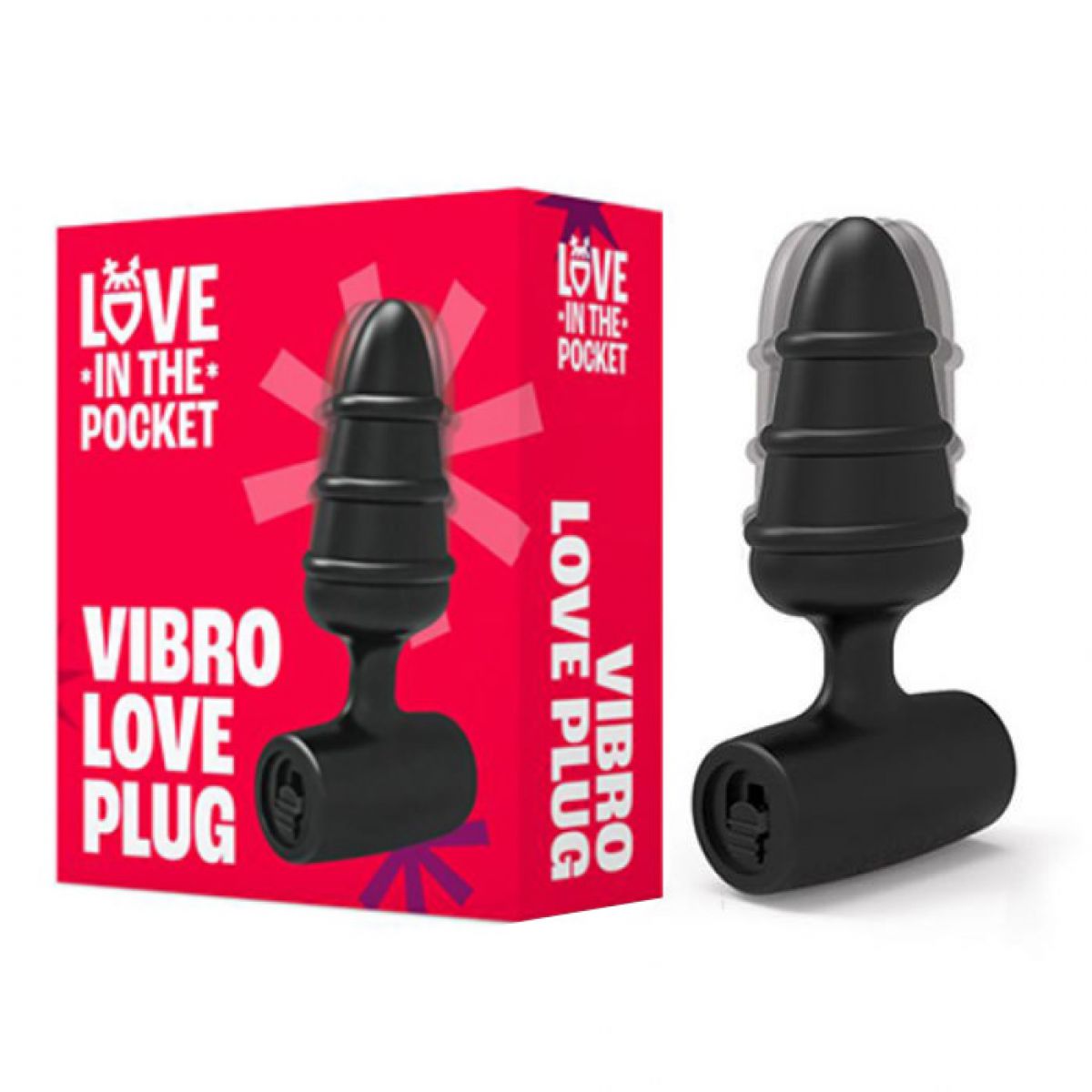 Love+In+The+Pocket+%2D+Love+Plug+Vibrating+Butt+Plug+6cm
