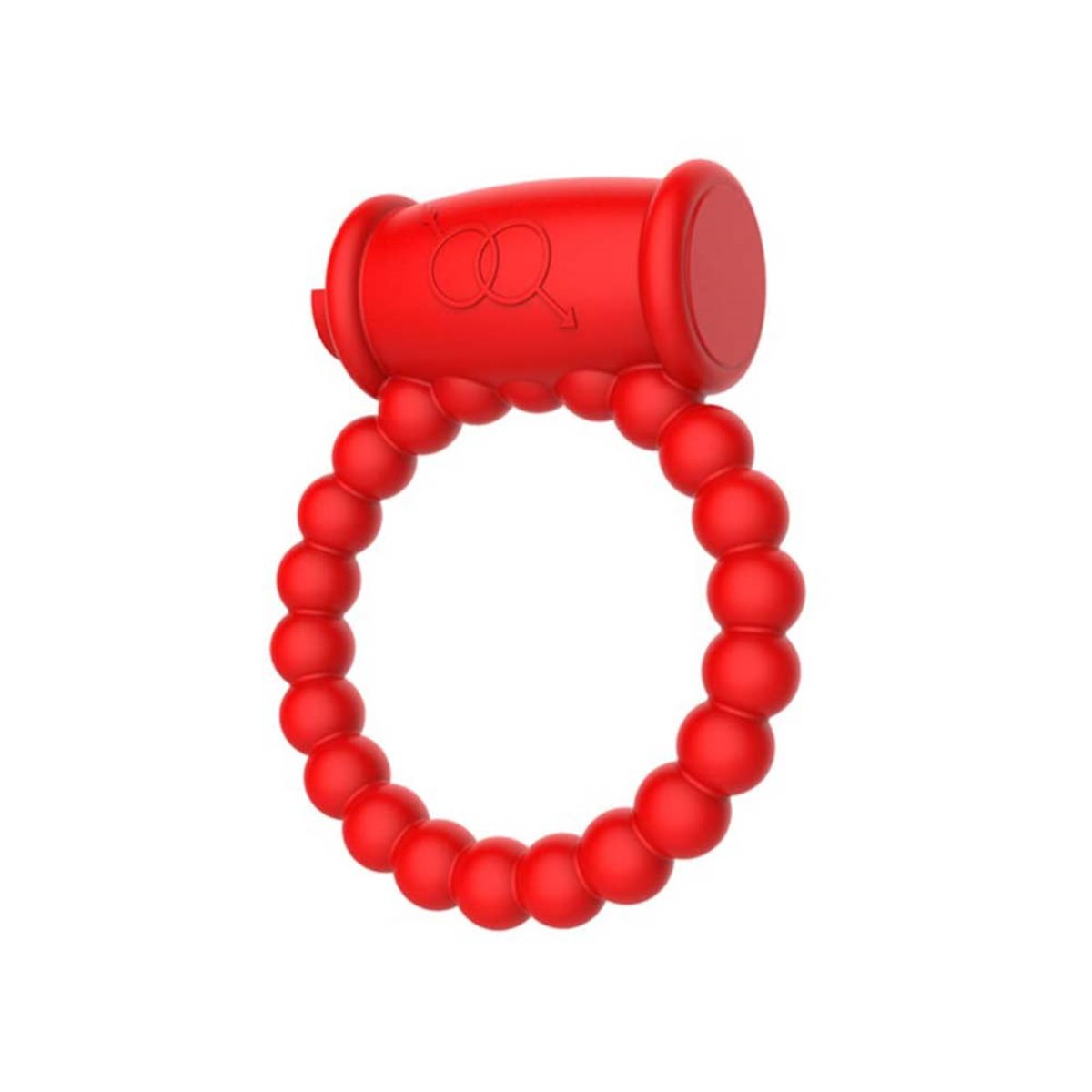 MOKKO+TOYS+%2D+PENIS+RING+BEADED+RING+WITH+VIBRATIONS+SILICONE