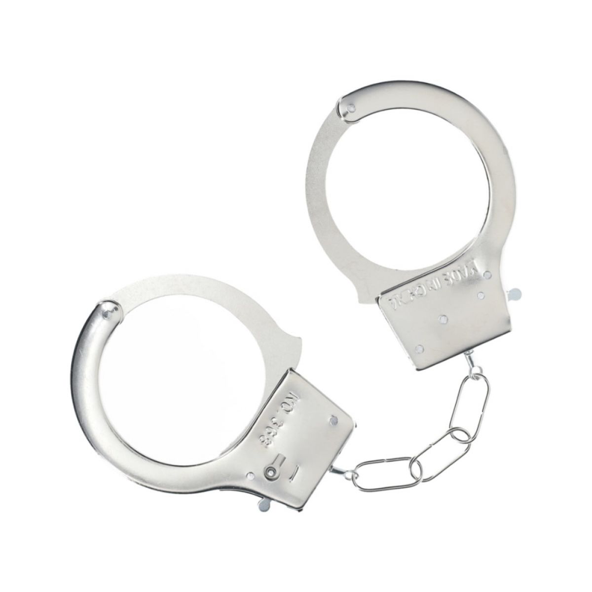 OUCH%21+%2D+CLASSIC+METAL+HANDCUFFS+SILVER