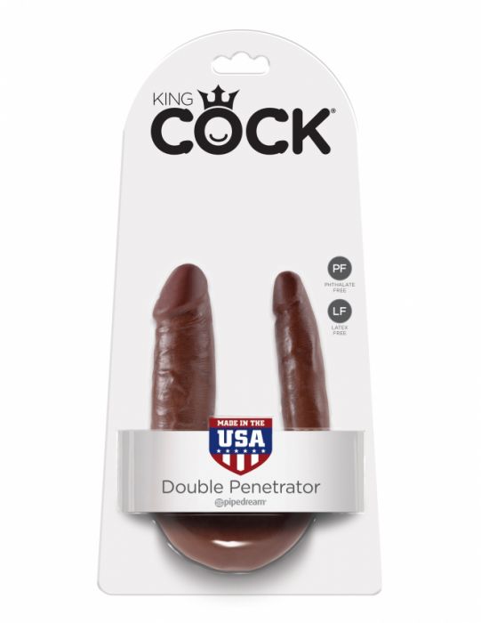 PIPEDREAM+%2D+KING+COCK+DOUBLE+PENETRATOR+S+BROWN