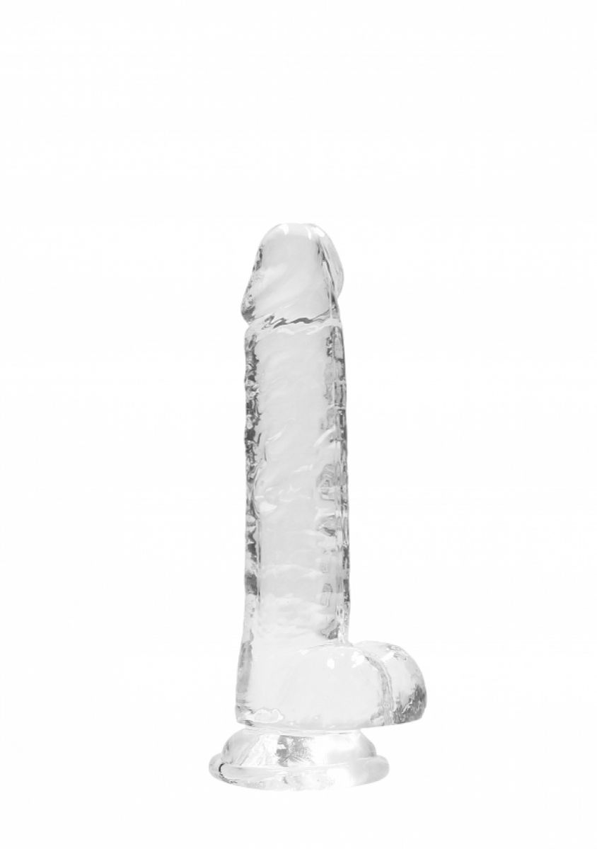 REALROCK - CRYSTAL CLEAR DILDO 17CM - ΔΟΝΗΤΕΣ - ΔΟΝΗΤΕΣ JELLY | SEX SHOP EROS