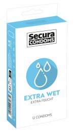 SECURA CONDOMS - EXTRA WET 12 PCS