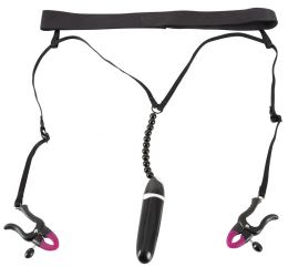 BAD KITTY - BAD KITTY SPREADER STRING WITH VIBRATOR