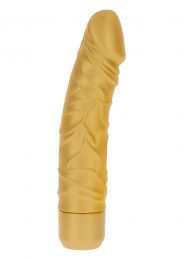 Toyjoy - Get Real Gold Dicker Original Vibrator Gold 20cm