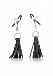 CALIFORNIA EXOTICS - PLAYFUL TASSELS NIPPLE CLAMPS BLACK