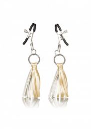 CALIFORNIA EXOTICS - PLAYFUL TASSELS NIPPLE CLAMPS GOLD