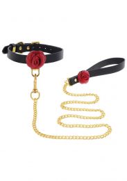 TABOOM - WILD ROSES COLLAR & LEASH