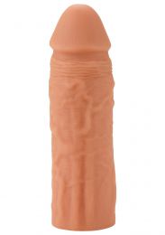 HIDDEN DESIRE - INFERNO PENIS SLEEVE LIQUID SILICONE 15 CM