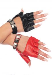 LEG AVENUE - HARLEY FINGERLESS GLOVES