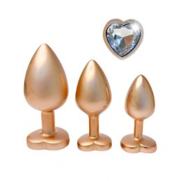 DREAMTOYS - PEARL GOLD PLUG SET