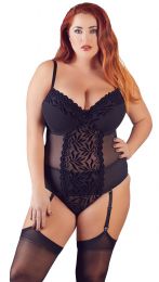 Cotelli Curves - Plus size basque black