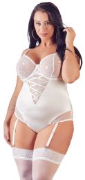 Cotelli Curves - Suspender body white