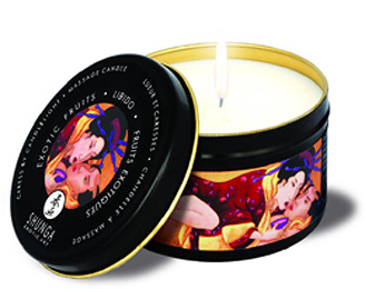 SHUNGA - MASSAGE CANDLE ROSES