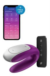 SATISFYER - DOUBLE FUN VIOLET