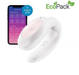 SATISFYER - DOUBLE JOY WHITE