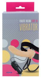 7 CREATIONS - REALISTIC HOLLOW STRAP ON VIBRATOR 8INCH