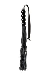 Guilty Pleasure - Silicone Flogger Whip Black