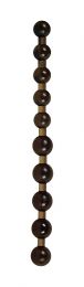 JUMBO THAI BEADS BLACK