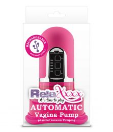 RELAXXXX - AUTOMATIC PUSSY PUMP RECHARGABLE PINK