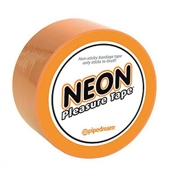 FETISH FANTASY - NEON PLEASURE BONDAGE TAPE ORANGE