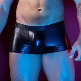MEN'S WETLOOK BOXERS BLACK 