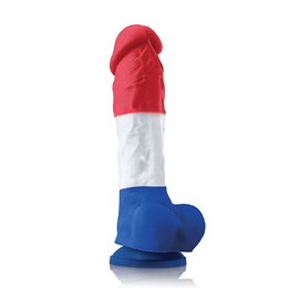 NS NOVELTIES - DILDO TRICOLORE NS NOVELTIES 22,6CM