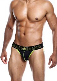 MALE BASICS – NEON JOCK YELLOW