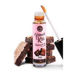 SECRET PLAY - LIP GLOSS VIBRANT KISS BROWNIE 6ML