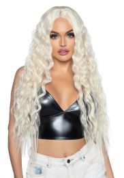 Leg Avenue - Beachy wave long wig platinum